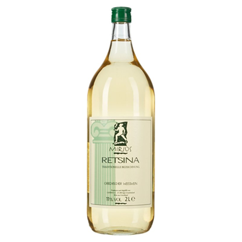 trocken, 2,0 Retsina € Mirios Ltr, geharzt Weißwein 9,60