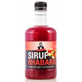 Sirup Royale rotes Quartett mit den 4 Geschmacksrichtungen Erdbeer Kirsch Orange Rhabaraber -  je 0,5 L