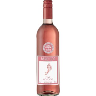 Barefoot Pink Moscato  Roswein Californien 0,75 Ltr