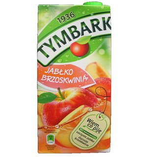 Tymbark Apfel-Pfirsich-Fruchsaftgetrnk 12 x 1 Ltr