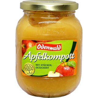 Odenwald Apfelkompott mit Stcken, 370 ml