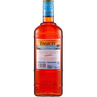 FINSBURY Blood Orange mit 20% vol. - Sommerlich leichter Genuss - Perfekt mit Tonic oder pur auf Eis als Aperitivo - 1 x 0,7l