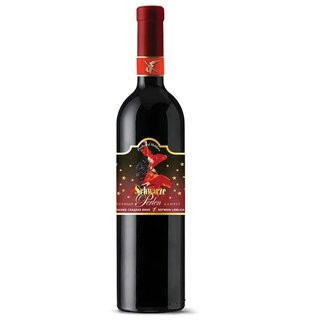 Schwarze Perlen Moldawischer Rotwein, lieblich, 11,5% Vol. 0,75 Ltr